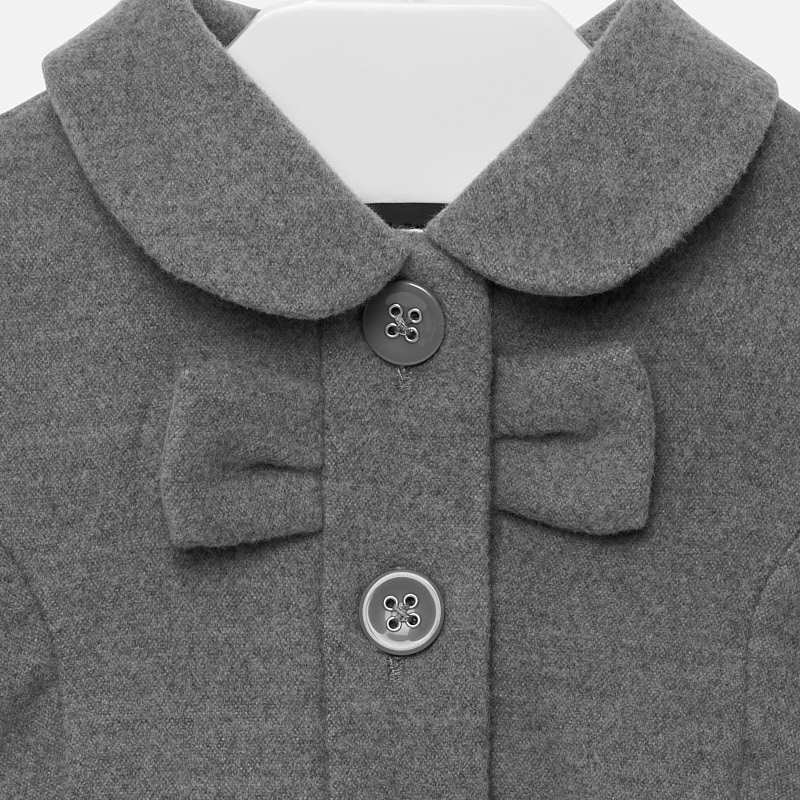 Button Up Coat - Steel