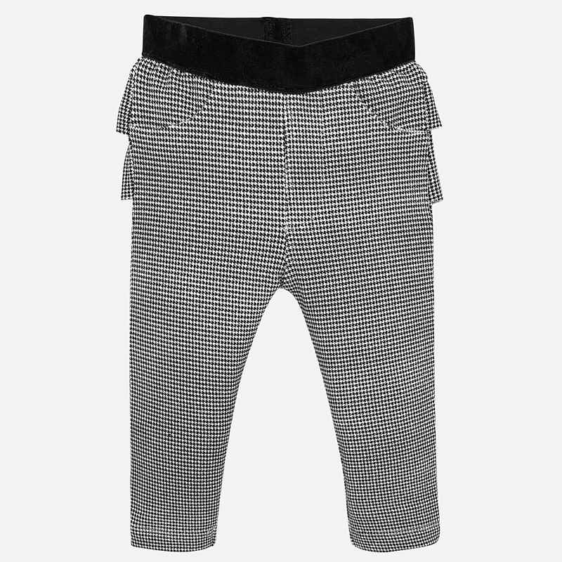 Houndstooth Ruffle Legging 