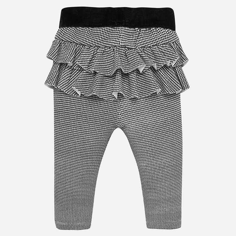 Houndstooth Ruffle Legging 