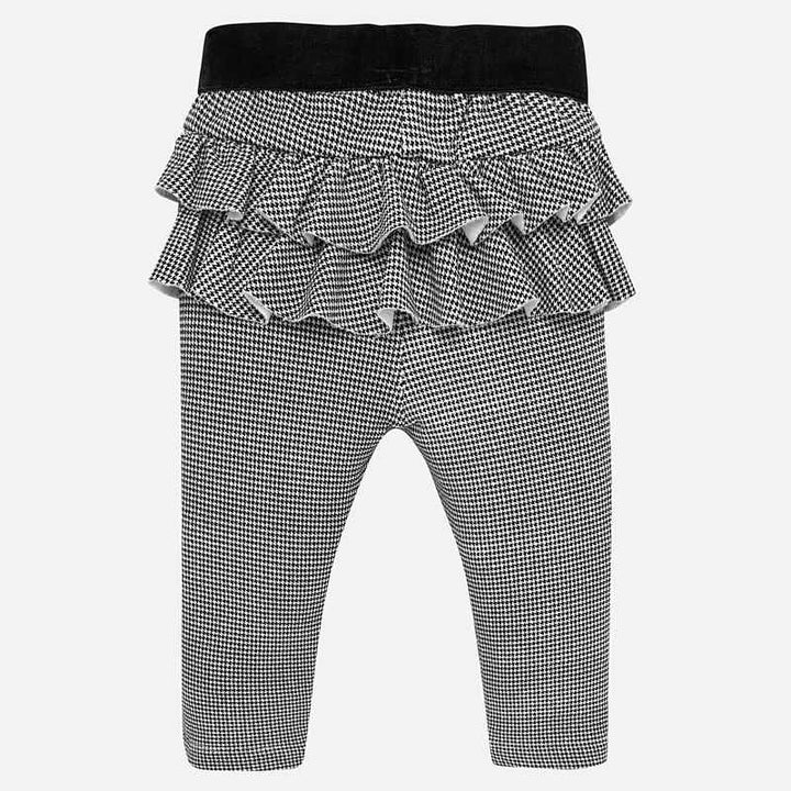 Houndstooth Ruffle Legging 