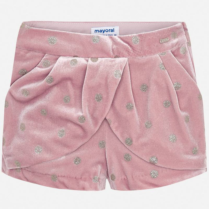 Velvet Dot Shorts