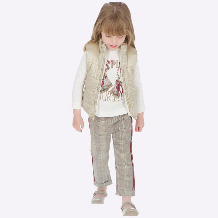Glen-Plaid Tuxedo Pant