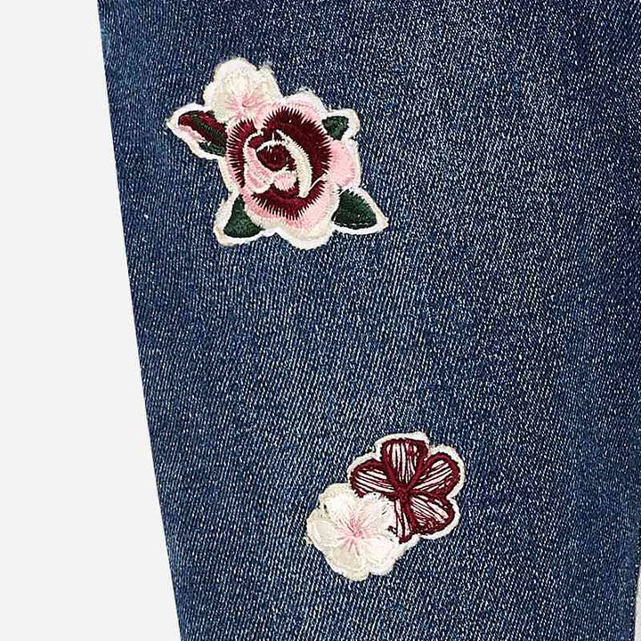 Rosy Day Denim Pants