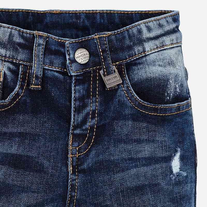 Denim Ripped Pant