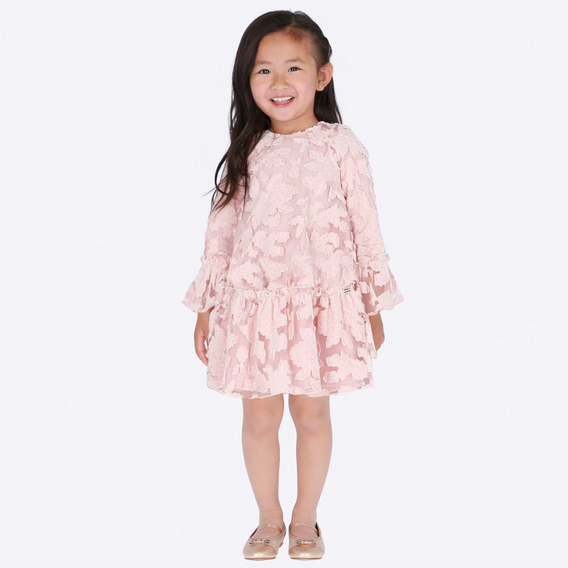 Baby Pink Floral Dress