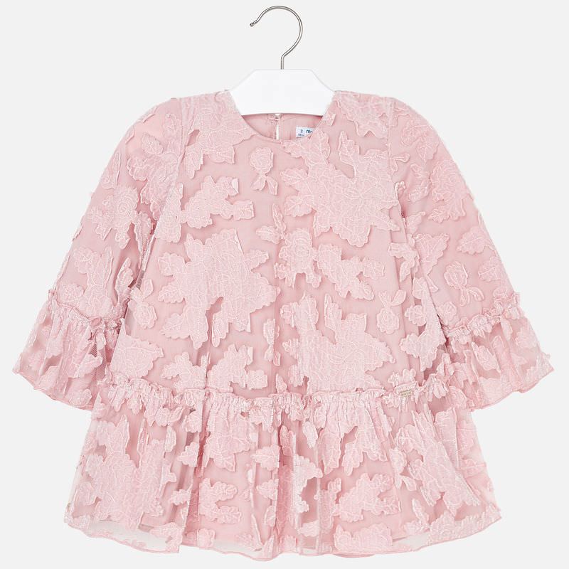 Baby Pink Floral Dress