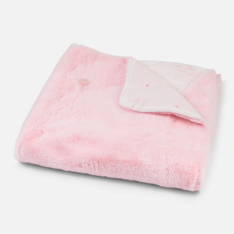 Fuzzy Blanket - Baby Pink