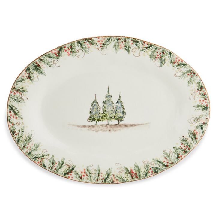 Natale Oval Platter