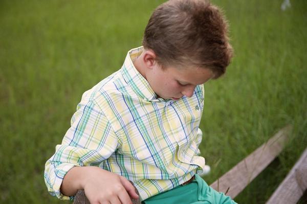 Sunshine Plaid Roscoe Button Down Shirt