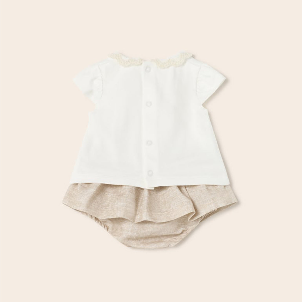 Newborn Linen Skirt Set