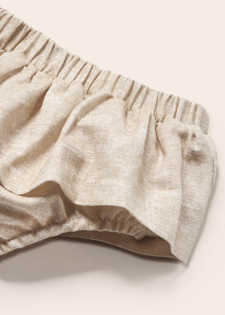 Newborn Linen Skirt Set