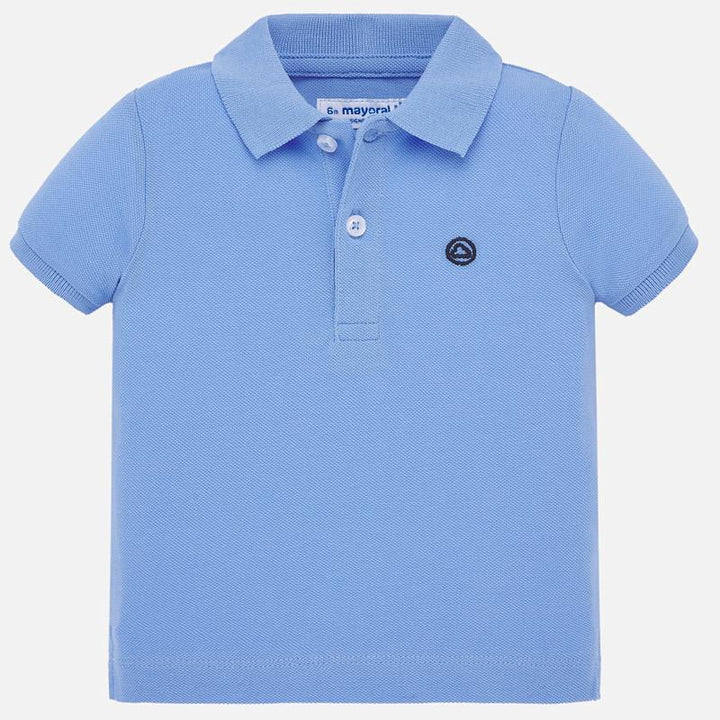 Light Blue Short Sleeve Polo