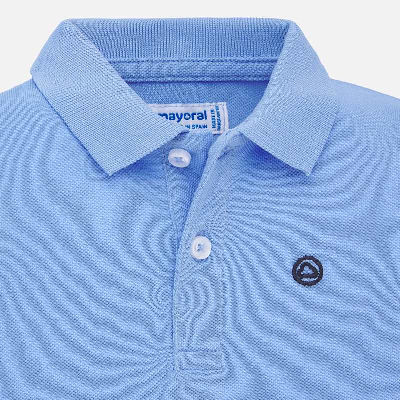 Light Blue Short Sleeve Polo