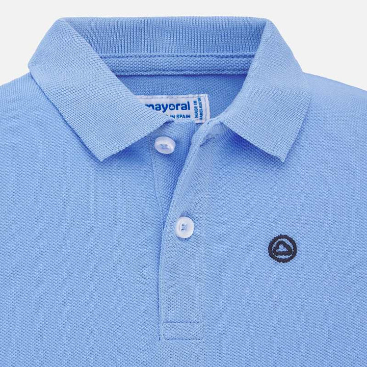 Light Blue Short Sleeve Polo