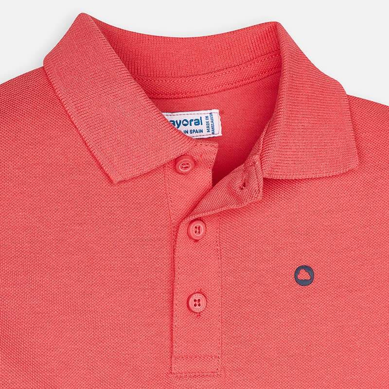 Coral Short Sleeve Polo Shirt