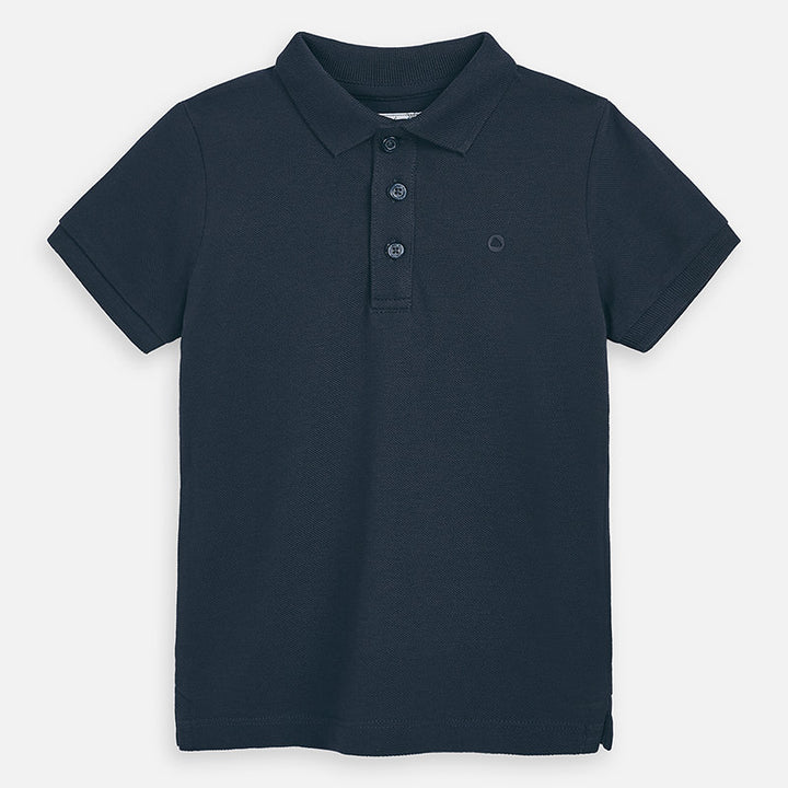 Navy Short Sleeved Polo