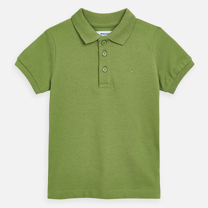 Army Green Short Sleeve Polo