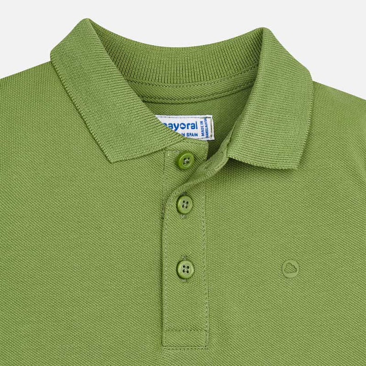 Army Green Short Sleeve Polo