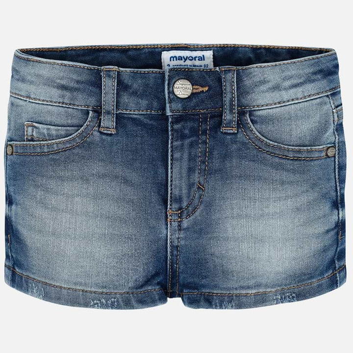 Light Wash Denim Shorts