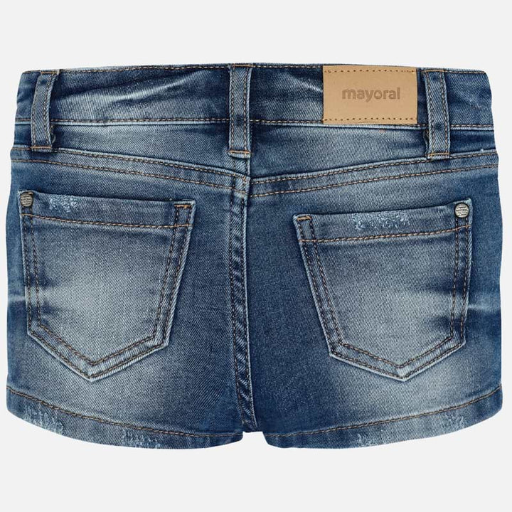 Light Wash Denim Shorts