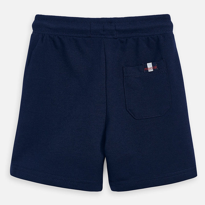 Navy Fleece Shorts