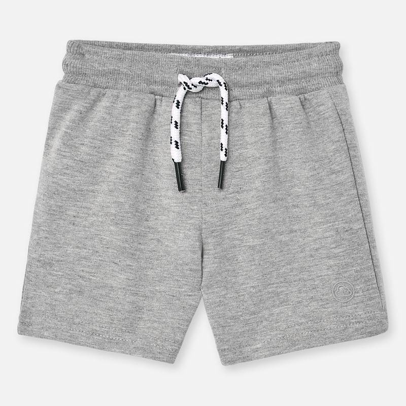 Grey Fleece Bermuda Shorts