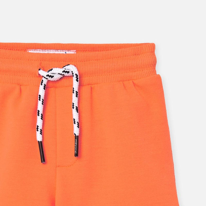 Orange Bermuda Shorts