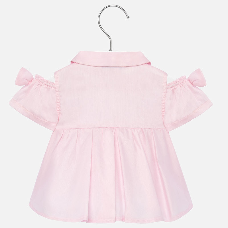 Pink Voile Blouse