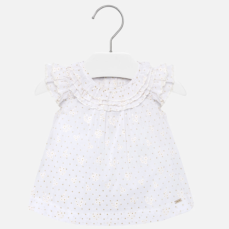 Triple Ruffle Blouse