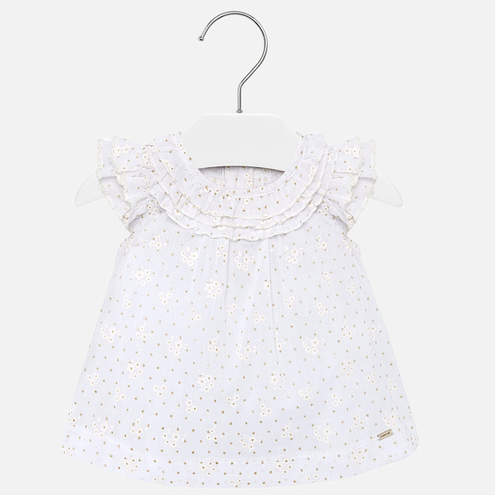 Triple Ruffle Blouse