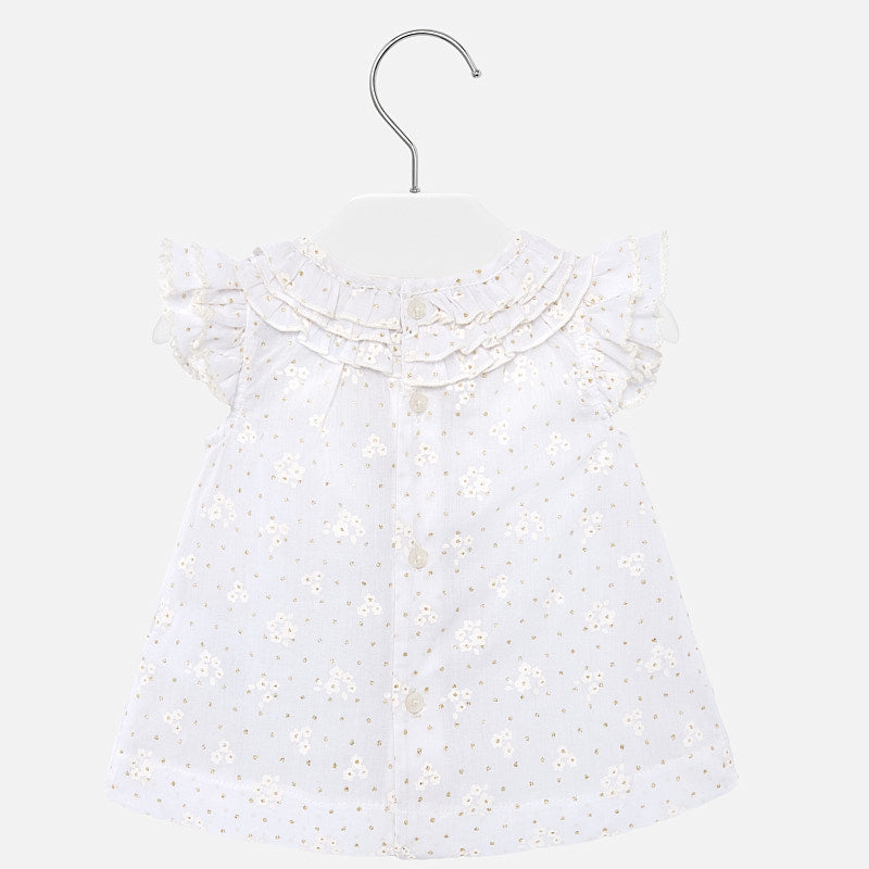 Triple Ruffle Blouse