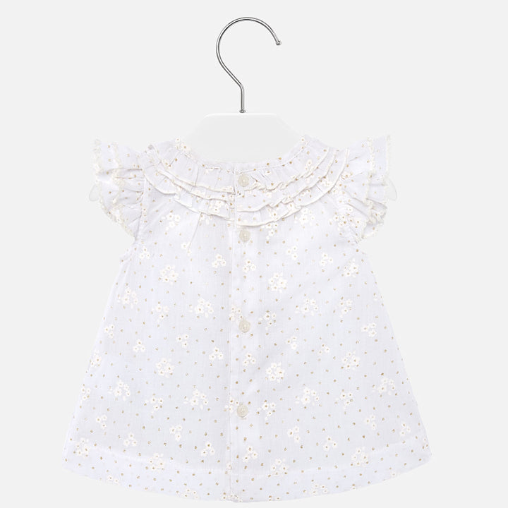 Triple Ruffle Blouse