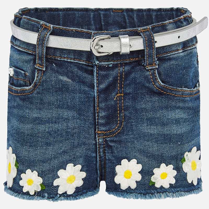 Daisy Denim Shorts