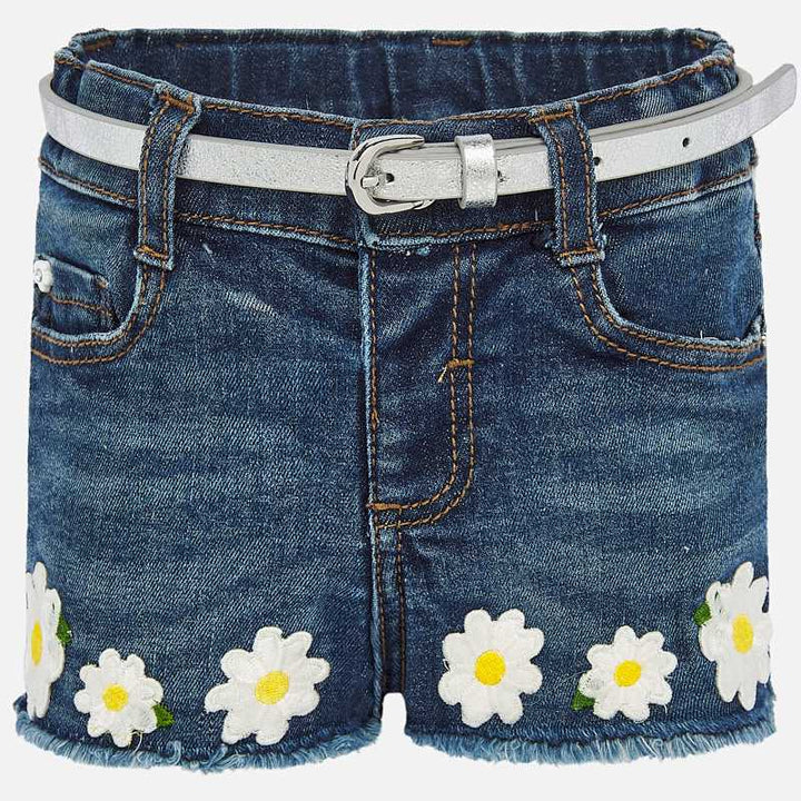 Daisy Denim Shorts