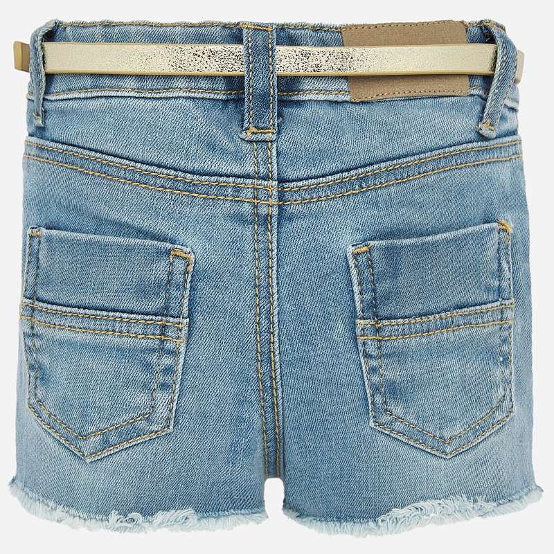 Light Wash Denim Shorts