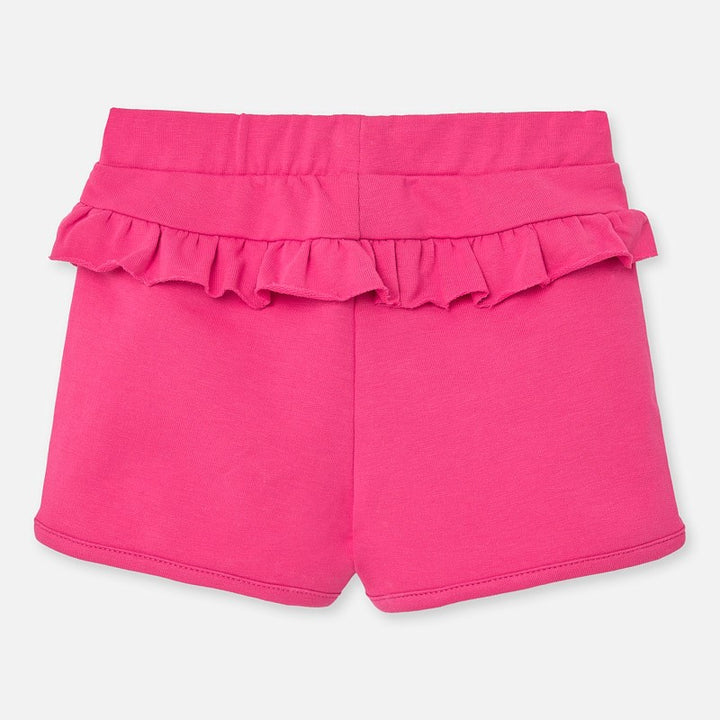 Fuchsia Ruffle Shorts