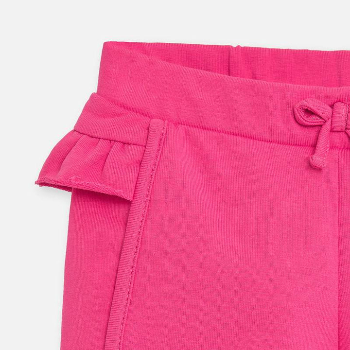 Fuchsia Ruffle Shorts