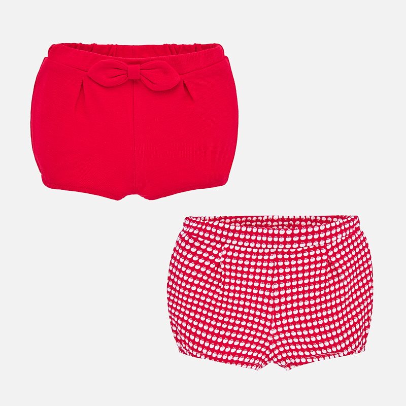 Red Short Set - Set of 2