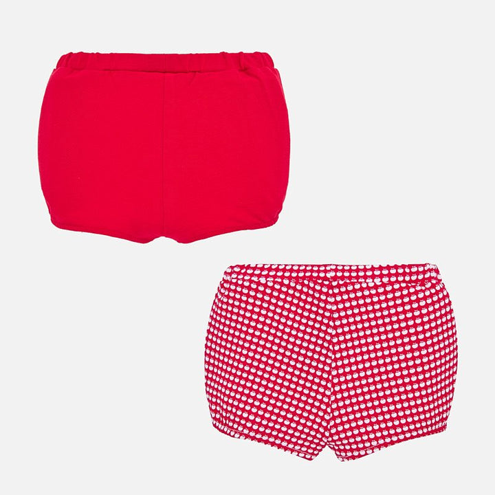 Red Short Set - Set of 2