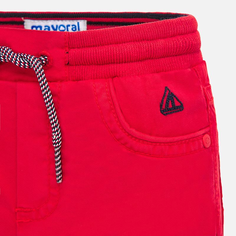 Red Bermuda Shorts