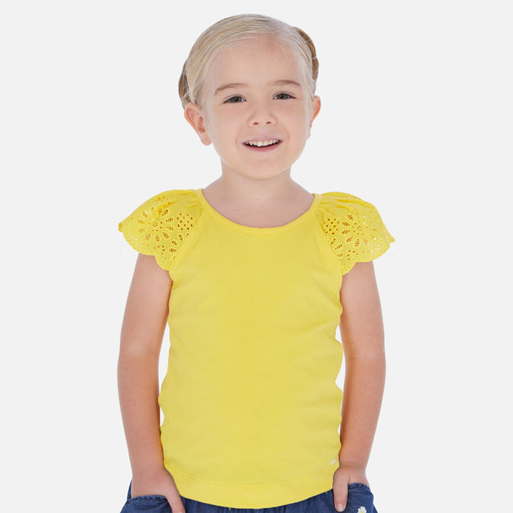Yellow Short Sleeve Shirt