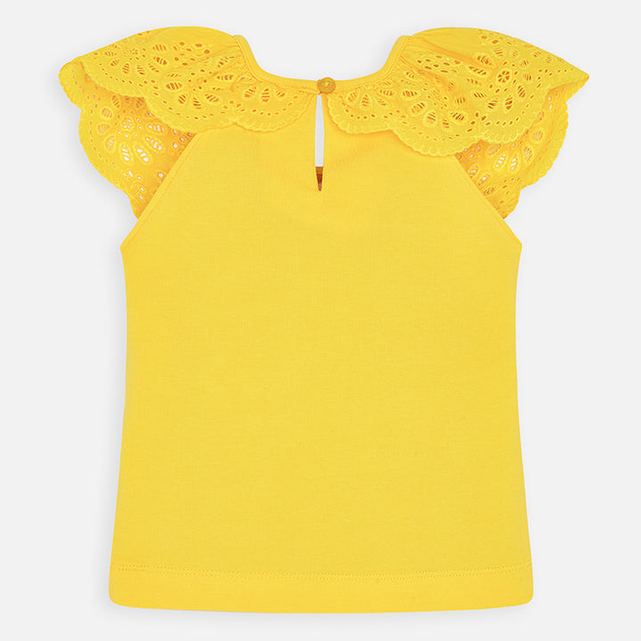 Yellow Short Sleeve Shirt