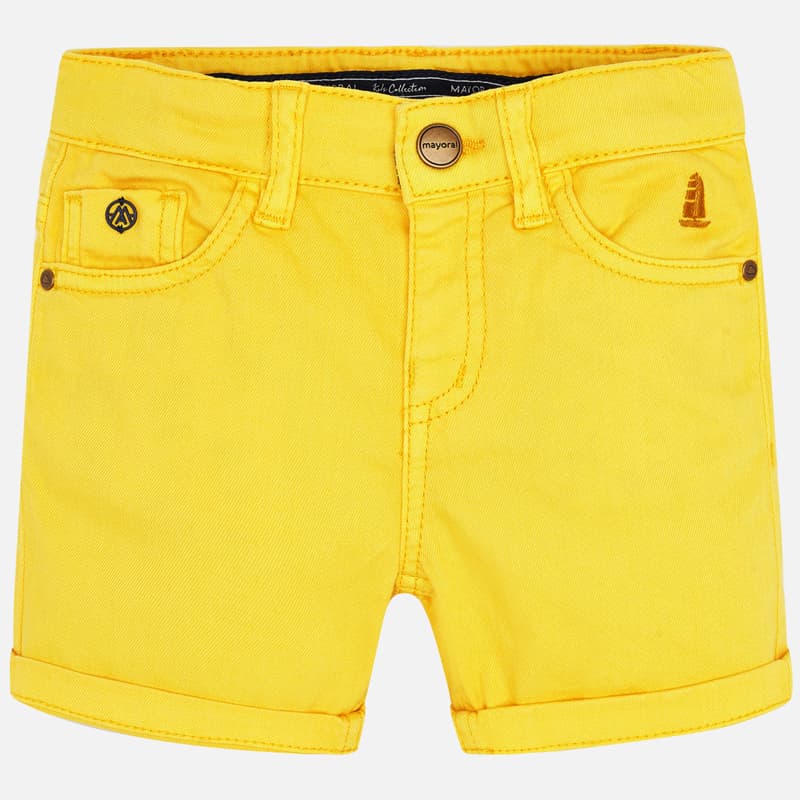 Yellow Bermuda Shorts
