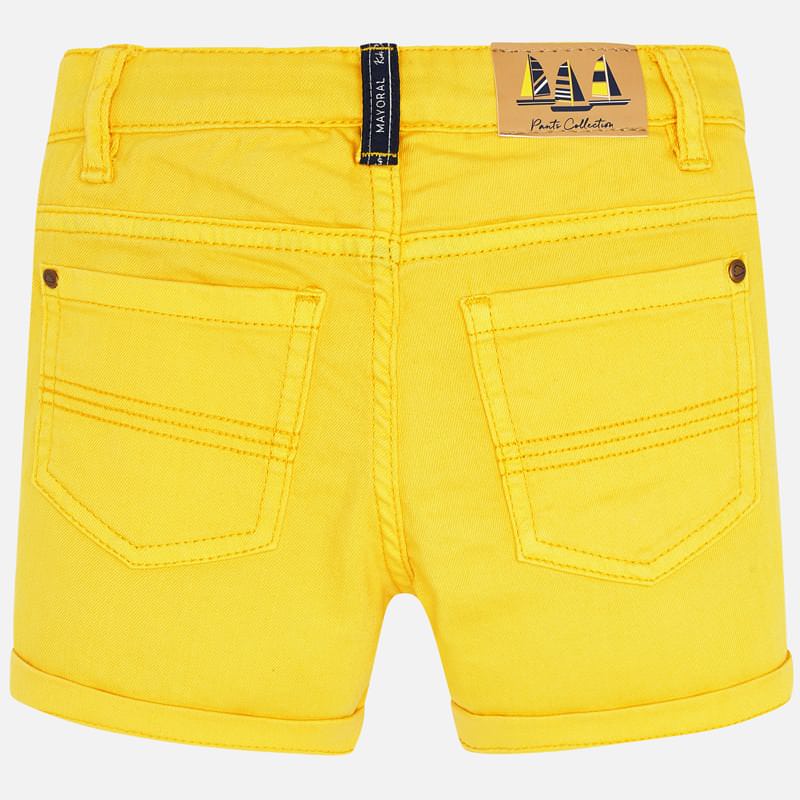 Yellow Bermuda Shorts
