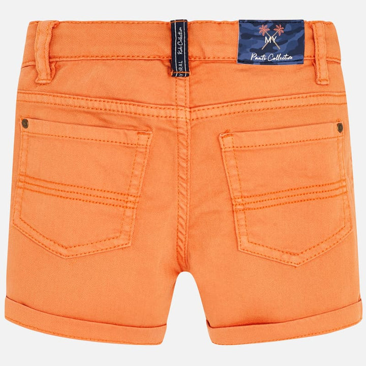 Orange Bermuda Shorts