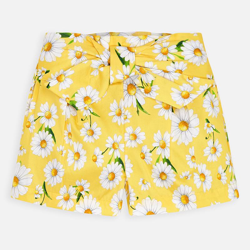 Yellow Sunflower Shorts
