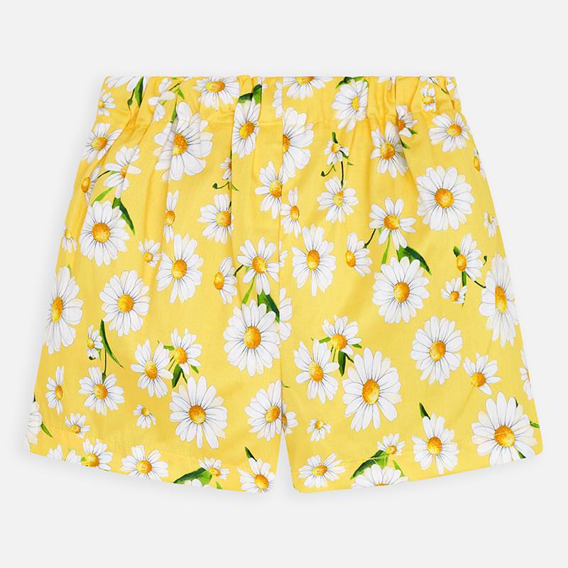 Yellow Sunflower Shorts