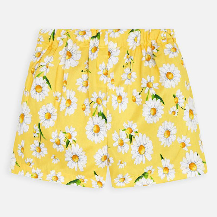 Yellow Sunflower Shorts