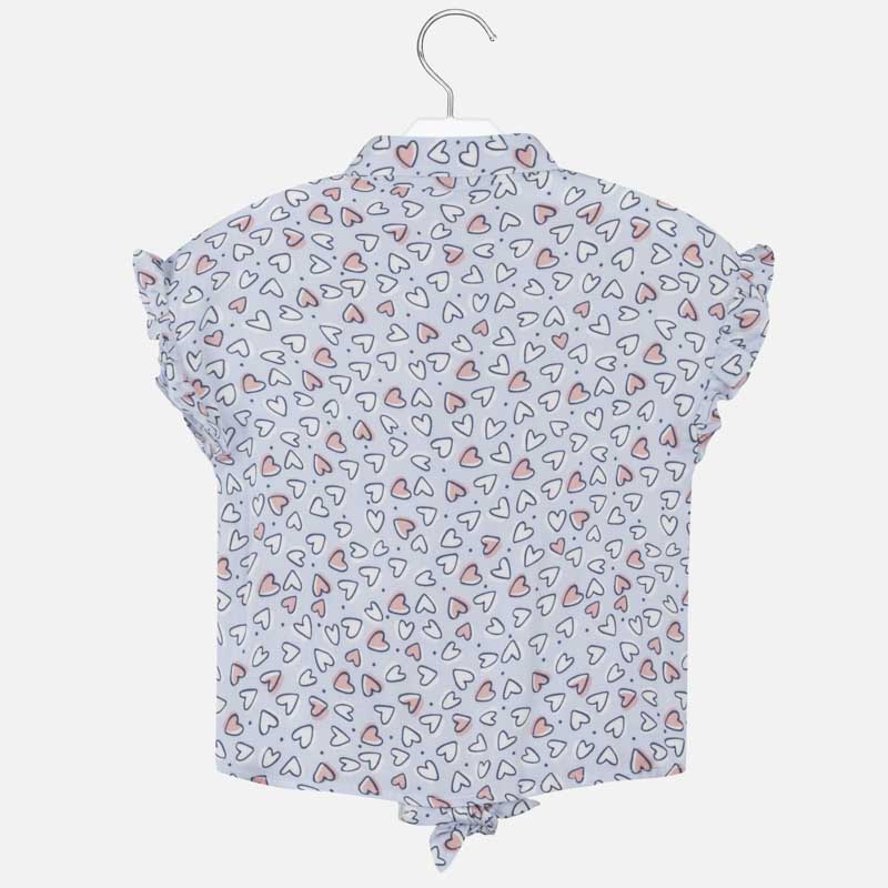 Blue Heart Blouse 