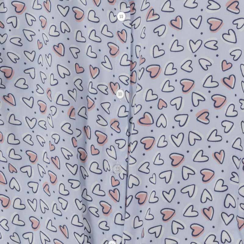 Blue Heart Blouse 